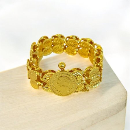 اسواره جنزير طبقتين مع ليرة نازلة او بدون